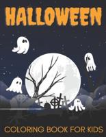 Halloween Coloring Book For Kids.