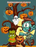 Happy Halloween Coloring Book For Children