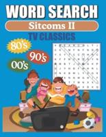 Word Search TV Sitcoms: 80's - 90's - 2000's Classic TV Sitcoms Word Find Puzzles
