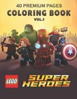 Lego Super Heroes Coloring Book Vol1