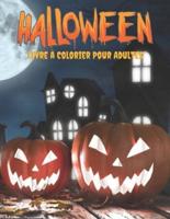 Halloween Livre À Colorier Pour Adultes