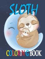Sloth Coloring Book
