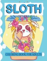 Sloth Coloring Book for Adults