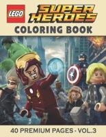 Lego Super Heroes Coloring Book Vol3