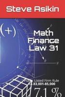 Math Finance Law 31