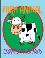 Farm Animal Coloring Books for Adults