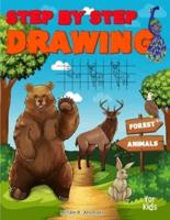 Step by Step Drawing Forest Animals