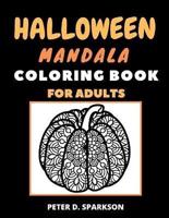 Halloween Mandala Coloring Book For Adults