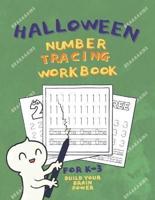 Halloween Number Tracing Workbook