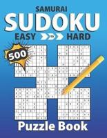 Samurai Sudoku Easy To Hard Puzzle Book