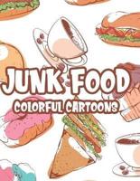 Junk Food Colorful Cartoons