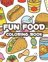Fun Food Coloring Book