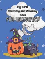 My First Counting and Coloring Book for Halloween