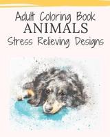 Animals Adult Coloring Book