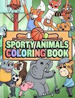 Sporty Animals Coloring Book