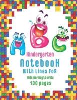 ABC Kindergarten Notebook