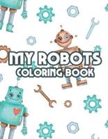 My Robots Coloring Book