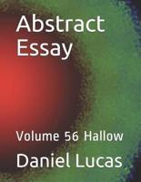 Abstract Essay