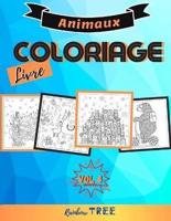 Livre De Coloriage Animaux - Vol 4