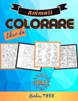 Libro Da Colorare Animali - Vol 5