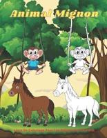 Animal Mignon. Livre De Coloriage Pour Les Enfants De 4 À 8 Ans