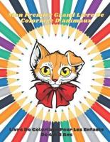 Mon Premier Grand Livre De Coloriage D'animaux - Livre De Coloriage Pour Les Enfants De 4 À 8 Ans