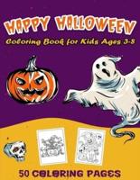 HAPPY HALLOWEEN Coloring Book for Kids Ages 3-8
