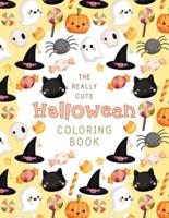 The Really Cute Halloween Coloring Book