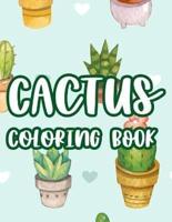 Cactus Coloring Book