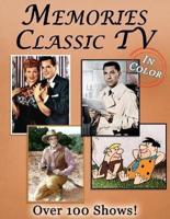 Memories: Classic TV Memory Lane For Seniors with Dementia [In Color, Large Print Picture Book]