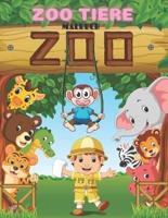 Zoo Tiere - Malbuch