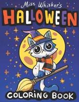 Miss Whisker's Halloween Coloring Book
