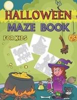 Halloween Maze Book for Kids