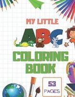 My Little ABC Coloring Book