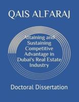 Attaining and Sustaining Competitive Advantage in Dubai's Real Estate Industry