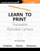 Traceable Alphabet Letters