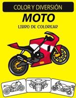 Moto Libro De Colorear