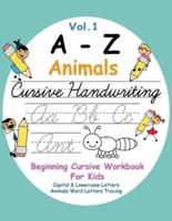 A - Z Animals Cursive Handwriting