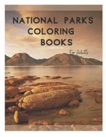 National Parks Coloring Books For Adults