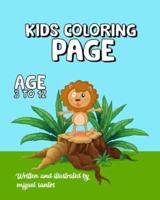 Kids Coloring Page