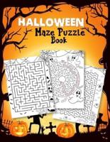 Halloween Maze Puzzle Book