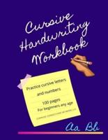 Cursive Handwriting Workbook