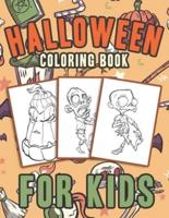 Halloween Coloring Book For Kids