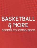 Basketball & More Sports Coloring Book