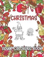 Adult Coloring Book Christmas