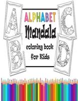 Alphabet Mandala Coloring Book for Kids