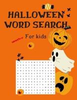 Halloween Word Search for Kids