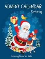 Advent Calendar Coloring - Coloring Book for Kids