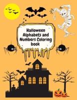 Halloween Alphabets and Numbers Coloring Book