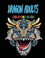 Dragon Adults Coloring Book
